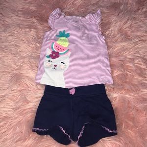 Carter’s Tank Top & Shorts Outfit